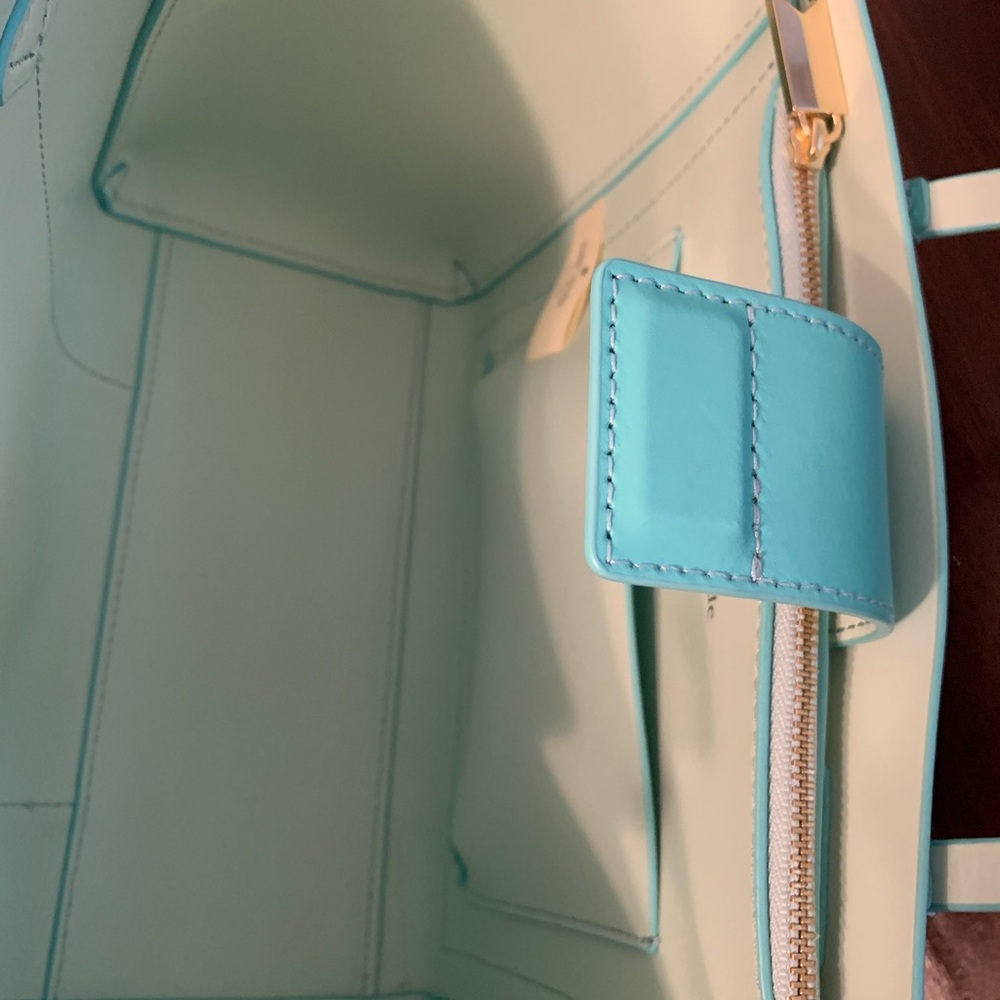 Kate Spade Purse Tiffany Color Bag Womens Blue Bag - Picture 10 of 12